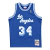 MITCHELL & NESS LOS ANGELES LAKERS SHAQUILLE O'NEAL 96-97' #34 ALT.SWINGMAN 2.0 JERSEY ROYAL