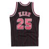 MITCHELL & NESS CHICAGO BULLS STEVE KERR 95-96' #25 ALT. SWINGMAN 2.0 JERSEY BLACK PINSTRIPE