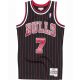 MITCHELL & NESS CHICAGO BULLS TONI KUKOC #08 SWINGMAN 2.0 JERSEY BLACK