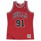 MITCHELL & NESS CHICAGO BULLS DENNIS RODMAN 1997-98' #91 SWINGMAN 2.0 JERSEY RED