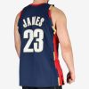 MITCHELL & NESS NBA CLEVELAND CAVALIERS LEBRON JAMES SWINGMAN JERSEY NAVY