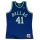 MITCHELL & NESS DALLAS MAVERICKS DIRK NOWITZKI #41 NBA SWINGMAN JERSEY royal/green