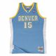 MITCHELL & NESS DENVER NUGGETS CARMELO ANTHONY #15 SWINGMAN 2.0 JERSEY BLUE