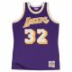 MITCHELL & NESS LOS ANGELES LAKERS MAGIC JOHNSON Mens Swingman Jersey Purple