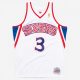 MITCHELL & NESS PHILADELPHIA 76ERS ALLEN IVERSON #05 SWINGMAN 2.0 JERSEY WHITE