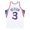 MITCHELL & NESS PHILADELPHIA 76ERS ALLEN IVERSON #05 SWINGMAN 2.0 JERSEY WHITE