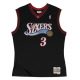 MITCHELL & NESS PHILADELPHIA 76ERS ALLEN IVERSON #06 SWINGMAN 2.0 JERSEY BLACK