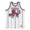 MITCHELL & NESS TORONTO RAPTORS VINCE CARTER 98-99' #16 SWINGMAN 2.0 JERSEY WHITE