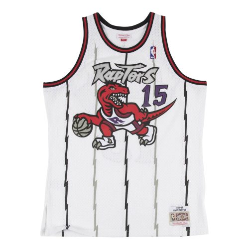 MITCHELL & NESS TORONTO RAPTORS VINCE CARTER 98-99' #16 SWINGMAN 2.0 JERSEY WHITE