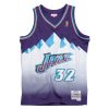 MITCHELL & NESS UTAH JAZZ KARL MALONE Mens Swingman Jersey Purple