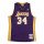 MITCHELL & NESS NBA SWINGMAN JERSEY LOS ANGELES LAKERS 99-00 SHAQUILLE O'NEAL PURPLE XL