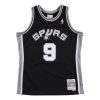 MITCHELL & NESS SAN ANTONIO SPURS TONY PARKER 01-02' #09 SWINGMAN 2.0 JERSEY BLACK