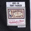 MITCHELL & NESS SAN ANTONIO SPURS TONY PARKER 01-02' #09 SWINGMAN 2.0 JERSEY BLACK