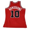 MITCHELL & NESS CHICAGO BULLS NBA SWINGMAN JERSEY 90 BJ ARMSTRONG SCARLET