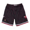 MITCHELL & NESS NBA ALTERNATE SWINGMAN SHORTS CHICAGO BULLS 96-97 BLACK M