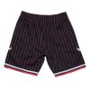 MITCHELL & NESS NBA ALTERNATE SWINGMAN SHORTS CHICAGO BULLS 96-97 BLACK M