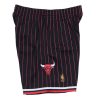 MITCHELL & NESS NBA ALTERNATE SWINGMAN SHORTS CHICAGO BULLS 96-97 BLACK M