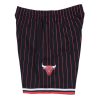 MITCHELL & NESS NBA ALTERNATE SWINGMAN SHORTS CHICAGO BULLS 96-97 BLACK M