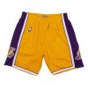 Mitchell & Ness Los Angeles Lakers 2009-10 Swingman Shorts YELLOW L