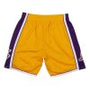 Mitchell & Ness Los Angeles Lakers 2009-10 Swingman Shorts YELLOW L