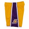 Mitchell & Ness Los Angeles Lakers 2009-10 Swingman Shorts YELLOW L