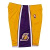 Mitchell & Ness Los Angeles Lakers 2009-10 Swingman Shorts YELLOW L