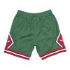 MITCHELL & NESS NBA GREEN WEEK SWINGMAN SHORTS BULL 08-09 DARK GREEN