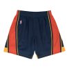 MITCHELL & NESS NBA SWINGMAN ROAD SHORTS GOLDEN STATE WARRIORS 09-10 NAVY XXL