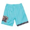 MITCHELL & NESS NBA VANCOUVER GRIZZLIES ROAD SWINGMAN SHORTS 96-97 TEAL XL