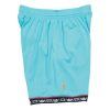 MITCHELL & NESS NBA VANCOUVER GRIZZLIES ROAD SWINGMAN SHORTS 96-97 TEAL XL