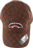 SPRAYGROUND SMOOTH CHECK CAP BROWN