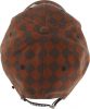 SPRAYGROUND SMOOTH CHECK CAP BROWN