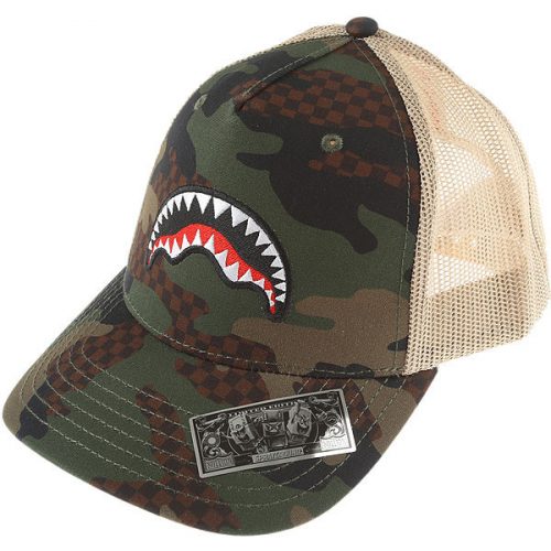 SPRAYGROUND CAMO CHECKERED CAP CAMO ONE