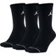 Jordan Jumpman Crew Socks (3 Pack) BLACK/BLACK/BLACK