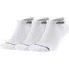 JORDAN JUMPMAN NO-SHOW SOCKS (3 PAIR) WHITE/WHITE/WHITE/BLACK