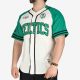 MITCHELL & NESS BOSTON CELTICS Practice Day Button Front Jersey White