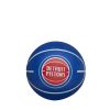 WILSON NBA DRIBBLER DETROIT PISTONS BASKETBALL BLUE