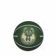 WILSON NBA DRIBBLER MILWAUKEE BUCKS BASKETBALL DARK GREEN