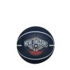 WILSON NBA DRIBBLER NEW ORLEANS PELICANS BASKETBALL NAVY