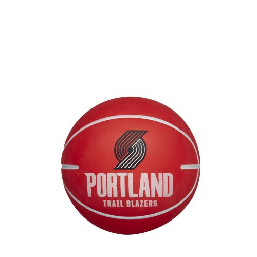 WILSON NBA DRIBBLER PORTLAND TRAIL BLAZERS BASKETBALL RED