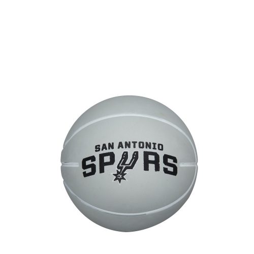 WILSON NBA DRIBBLER SAN ANTONIO SPURS BASKETBALL GREY