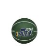 WILSON NBA DRIBBLER UTAH JAZZ BASKETBALL GREEN