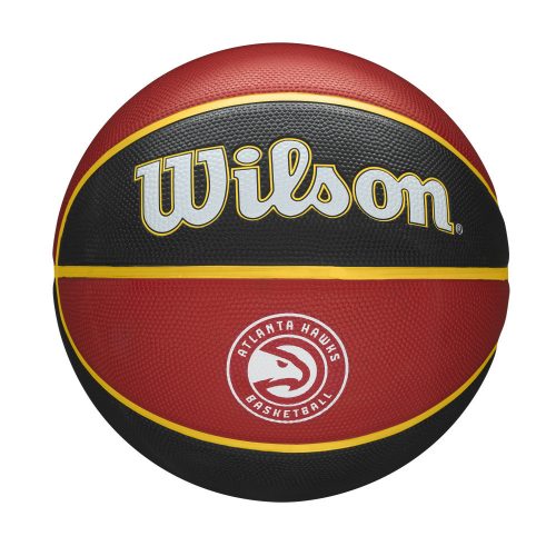 WILSON NBA TEAM TRIBUTE ATLANTA HAWKS BASKETBALL 7 RED/BLACK