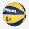 WILSON NBA TEAM TRIBUTE BSKT INDIANA PACERS NAVY