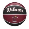 WILSON NBA TEAM TRIBUTE MIAMI HEAT BASKETBALL 7 MAROON/BLACK