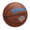 WILSON NBA TEAM COMPOSITE NEW YORK KNICKS BASKETBALL 7 BROWN