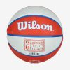 WILSON NBA TEAM RETRO MINI CLEVELAND CAVALIERS BASKETBALL 3 ORANGE/WHITE