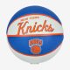 WILSON NBA TEAM RETRO MINI NEW YORK KNICKS BASKETBALL 3 BLUE/WHITE