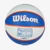 WILSON NBA TEAM RETRO MINI NEW YORK KNICKS BASKETBALL 3 BLUE/WHITE