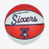 WILSON NBA TEAM RETRO MINI PHILADELPHIA 76ERS BASKETBALL 3 RED/WHITE